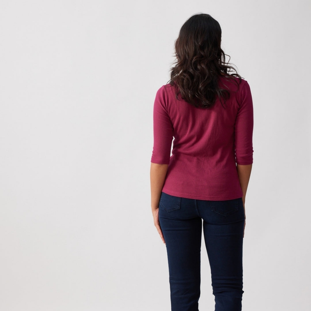 The Rib V Neck - Picture 2 of 2